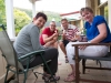 Op de veranda in Arrowtown