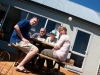 Ontbijt op de veranda in Manapouri