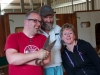 Met de baas op de foto