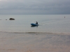 De schipper van ons jacht langs Abel Tasman
