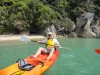 Kayakken bij Abel Tasman