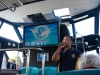 De guide van de Whale Watch